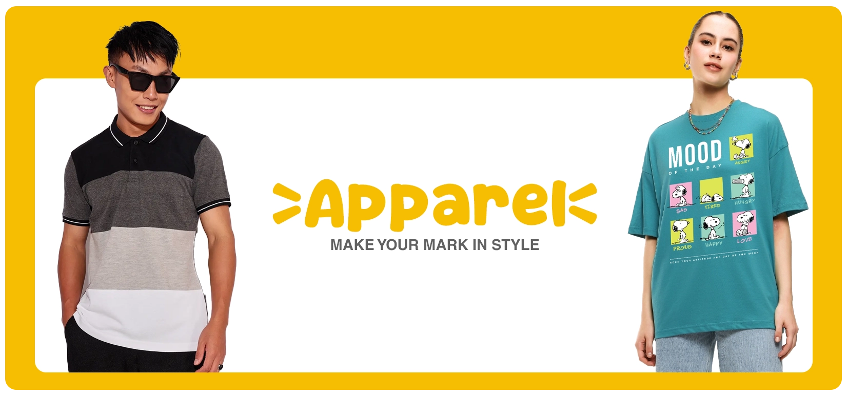 Apparel mail promo c
